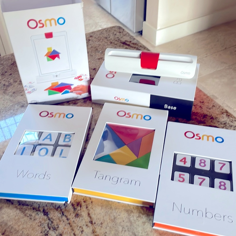 Osmo Genius Kit for IPad base numbers words tanagram educational learning kit